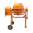 Cement Mixer 3-1/2 Cubic Ft Portable Stucco Mortar Concrete Steel Construction