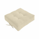 Chair Pads Chair Cushions 16x16x5 Knife Edge w/Buttons Ottoman Cushion Chair Seat In/Outdoor Polyester AD006