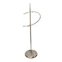 Spiral Clothing Rack 67" High with 29 Ball Stops - Chrome Garment Rack