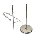 Spiral Clothing Rack 67" High with 29 Ball Stops - Chrome Garment Rack