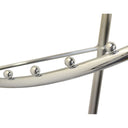 Spiral Clothing Rack 67" High with 29 Ball Stops - Chrome Garment Rack