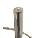 Spiral Clothing Rack 67" High with 29 Ball Stops - Chrome Garment Rack