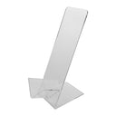 Clear Acrylic Vertical Single Shoe Display Stand Set Of 4 Pc With Heels Slant Riser Holder