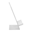 Clear Acrylic Vertical Single Shoe Display Stand Set Of 4 Pc With Heels Slant Riser Holder