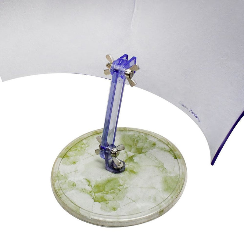 Clear Plastic Display Free Standing Form Bra Bikini Lingerie Adjustable Stand Base