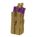 COYOTE MOLLE PALS Modular Single Stack Bungee Open Top Magazine Mag Pouch
