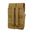 COYOTE Molle Tactical PALS Double Kangaroo Magazine Mag Pouch