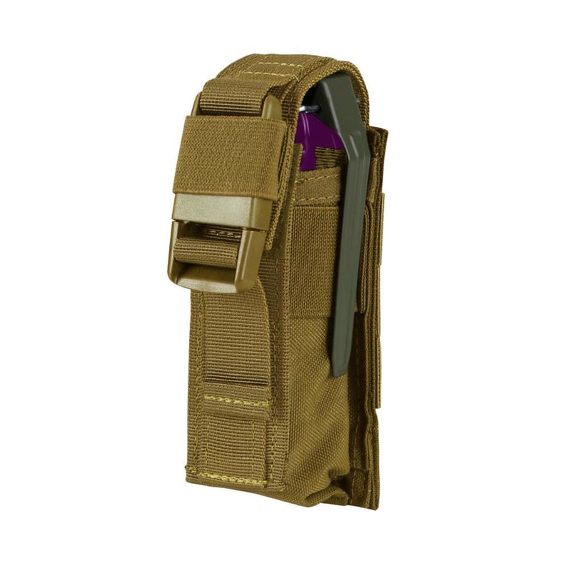 COYOTE Tactical MOLLE PALS Modular Closed Top Single Flash Bang Utility Pouch