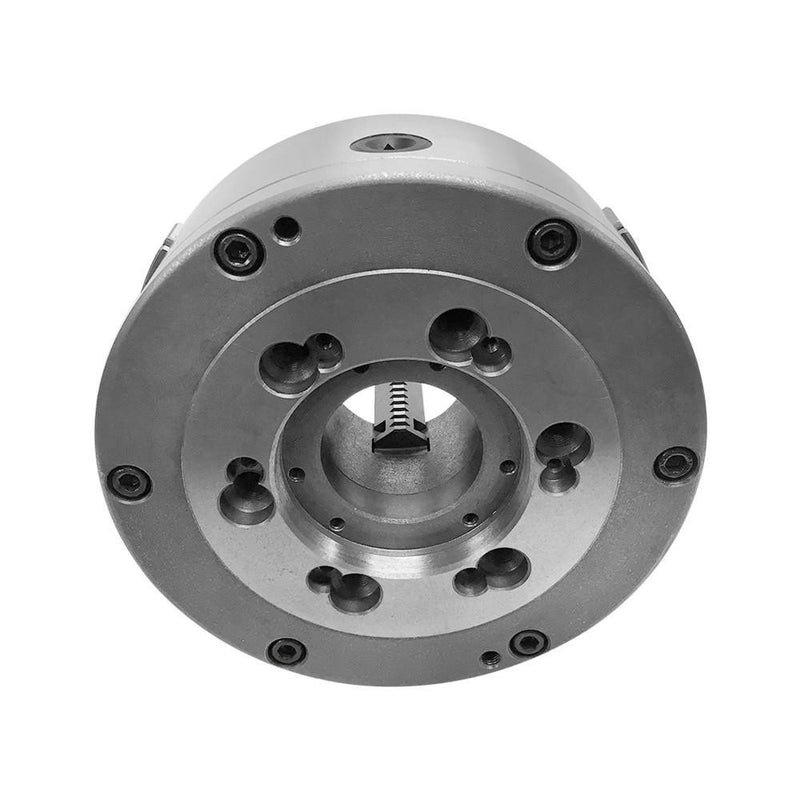 D1-6 Direct Mount 10" Self Centering 3 Jaw Lathe Chuck CNC Drilling Milling Machine