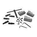 D1-6 Direct Mount 10" Self Centering 3 Jaw Lathe Chuck CNC Drilling Milling Machine