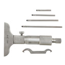 DEPTH MICROMETER Range 0 - 4" Toolmaking Milling Measuring Gage 0.001"