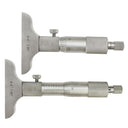 DEPTH MICROMETER Range 0 - 4" Toolmaking Milling Measuring Gage 0.001"