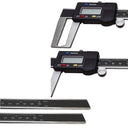 Digital 6" Outside Groove Vernier Caliper Ruler Micrometer Gauge Indicator