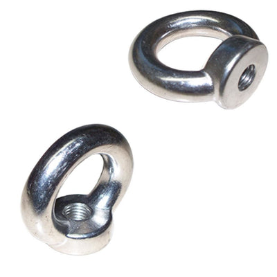 Din 582 Eye Nut Stainless Steel 316 Metric Thread 16 mm 1400 LBS WLL