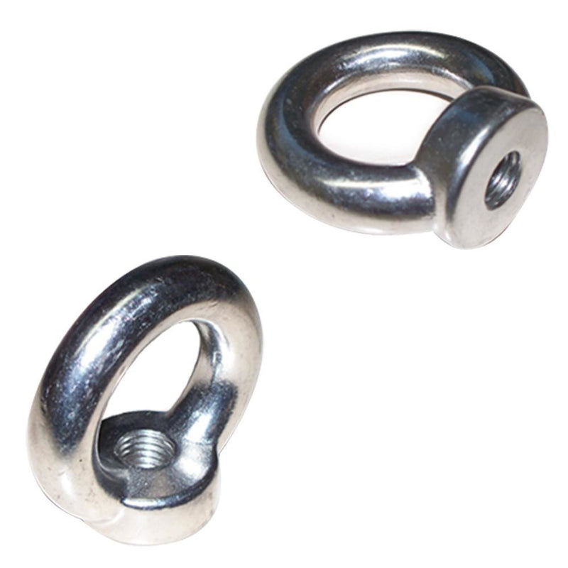 Din 582 Eye Nut Stainless Steel 316 Metric Thread 20 mm 2400 LBS WLL