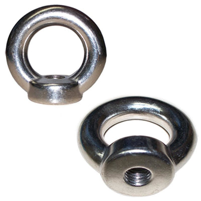 Din 582 Eye Nut Stainless Steel 316 Metric Thread 22 mm 3000 LBS Capacity