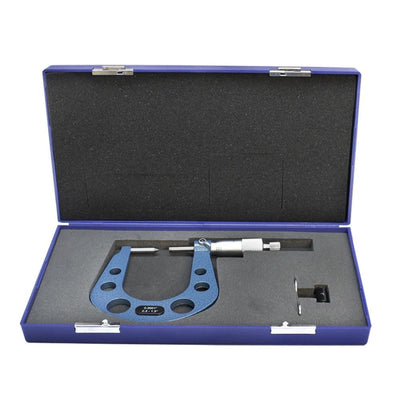 Disc Brake Deep Throat Micrometer 0.3 - 1.3'' Carbide 0.0001" GRAD 3.5" Depth