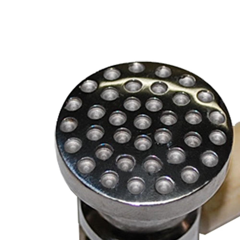 DOT & LINE HAMMER TEXTURING Textured Circle Metal Forming Former 10-1/2" Length