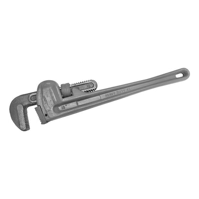 Durable Aluminum Pipe Wrench Heavy Duty Plumbing Tool Adjustable 18"