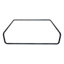 Easy Assembled Clothing Store Fitting Room Frame Wall Mounted 48''W x 36''D