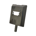 Electric no-gas MMA welder with power cord, electrode holder, mask, and cleaning brush.