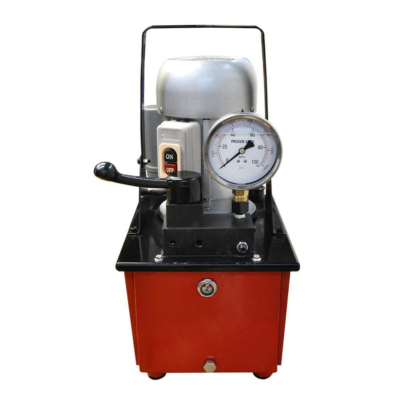 Electric Manual Air Double Acting Hydraulic Pump 8L Oil Power 10,000 PSI