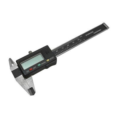 Electronic Digital Caliper 4''  Ruler Vernier 100mm Stainless Harden Gauge Gage