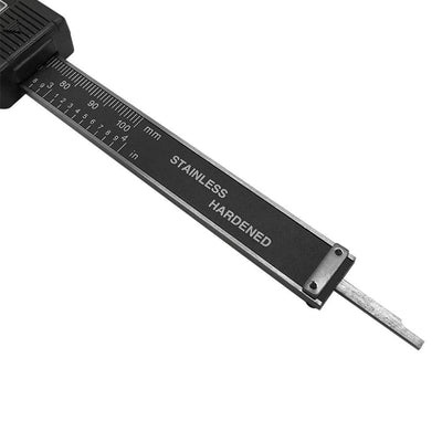 Electronic Digital Caliper 4''  Ruler Vernier 100mm Stainless Harden Gauge Gage