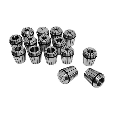 ER40 Collet Chuck R8 Shank With 15 PC 1/8"- 1" collets Set Holder CNC Milling Lathe