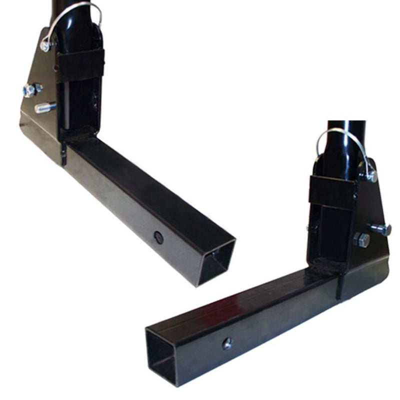 Foldable 4-Bicycle Trailer Hitch Bike Rack for 2" or 1-1/4" Hitch Receiver