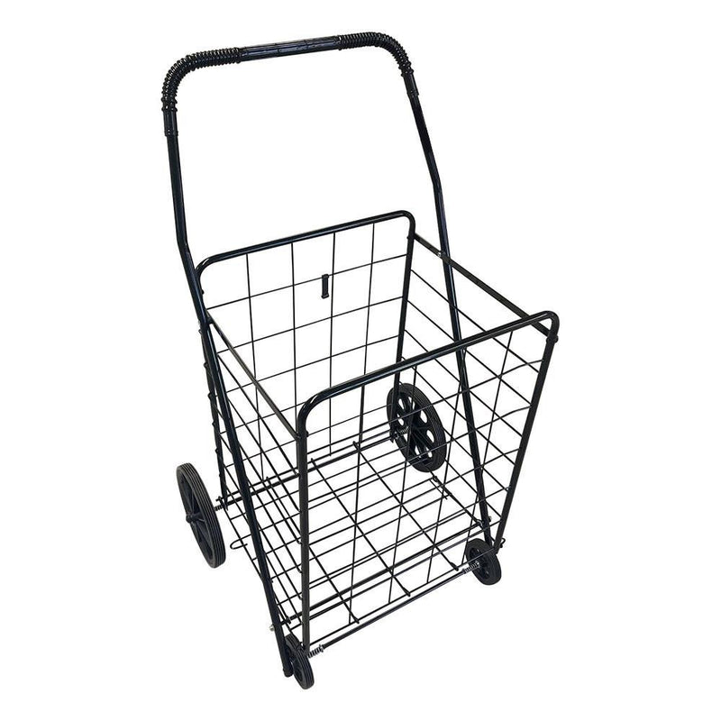 Foldable Utility Grocery Laundry Shopping Cart Large Basket 23&
