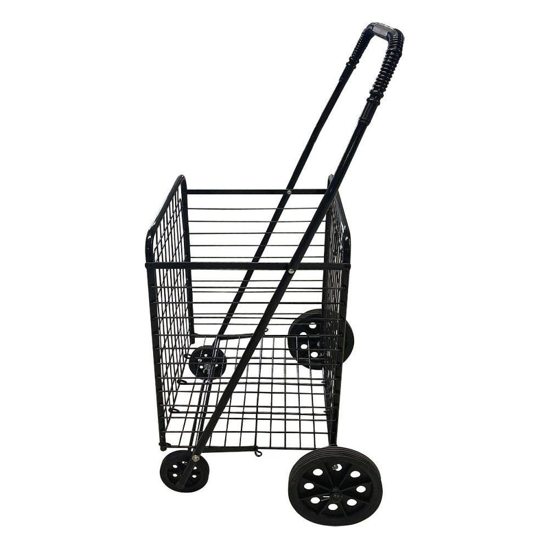 Foldable Utility Grocery Laundry Shopping Cart Medium Basket 21&
