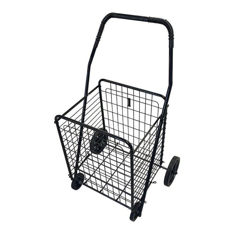 Foldable Utility Grocery Laundry Shopping Cart Medium Basket 21&