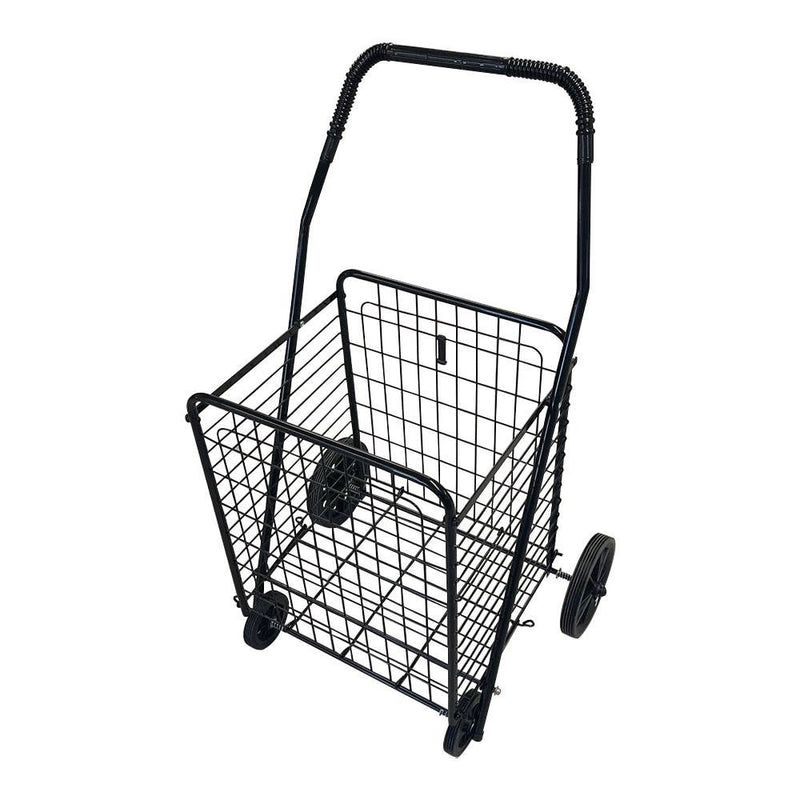 Foldable Utility Grocery Laundry Shopping Cart Medium Basket 21&