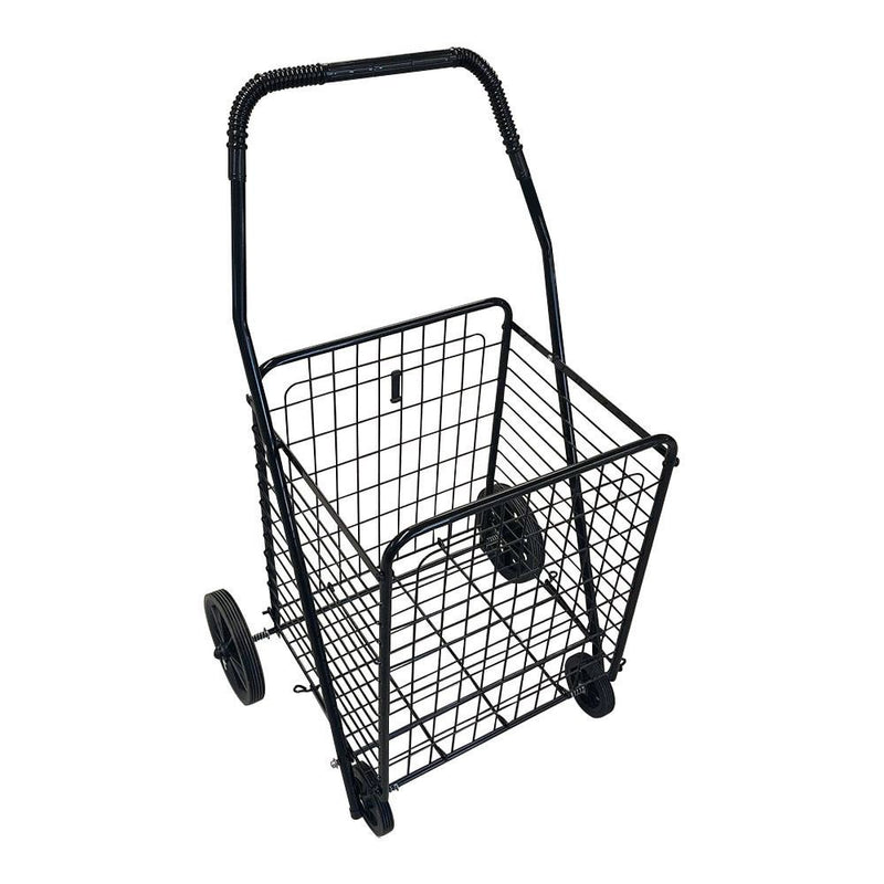 Foldable Utility Grocery Laundry Shopping Cart Medium Basket 21&