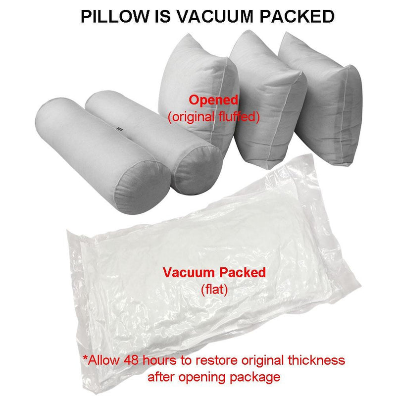 FULL SIZE Bolster & Back Rest Pillow Cushion Polyester Fiberfill "INSERT ONLY" - Model-3