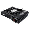 Gourmet Chef Portable Single Butane Gas Stove Camping Patio Tabletop with Case