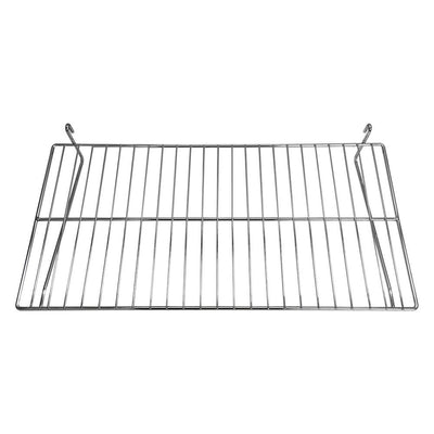 Gridwall Flat Display Shelf 24'' x 12'' Chrome 10 pcs