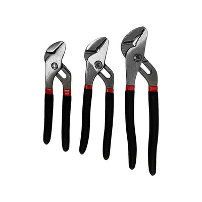 Groove Joint Pliers Set 3 Pieces 6", 8", 10"