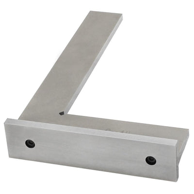 Hardened Steel 6'' x 4" Machinists Work Shop Precision Square Squares Wide Base