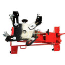 Professional low profile transmission jack on four casters for easy positioning