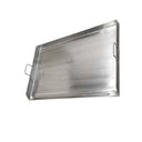 Heavy Duty 32" Stainless Steel Flat Top Griddle Grill Plancha for Double Burner