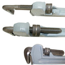 Heavy Duty 36" Aluminum Pipe Wrench 4-1/4" Jaw Straight Pipe Wrench Plumbing