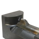 Wall or bench mount 5/16 inch metal weep punch notcher tool