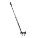 Industrial weep hole notcher punch for steel and aluminum panels