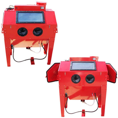 Heavy Duty Industrial Sand Blaster Blasting Cabinet Air Sandblaster Blast Gun