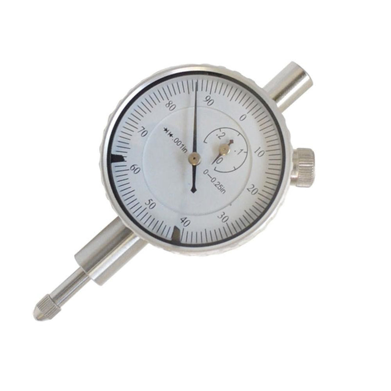 High Precision 0 - 0.25" Dial Test Indicator 0.001" Graduation Lug Back Lathe Precision Tool