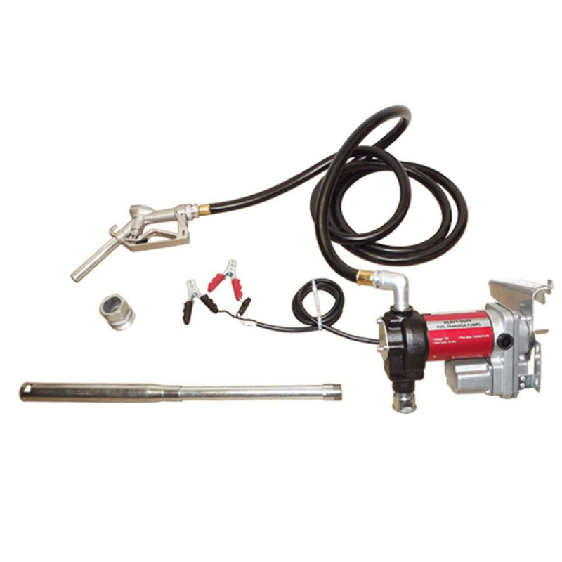 High Quality Fuel Transfer Pump Kit 12 Volt 15 GPM Diesel Gas Gasoline Kerosene