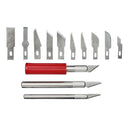 Hobby Knife Kit 16 PC Set Art Craft Razor Blade Cutter Trimmer Tool Set