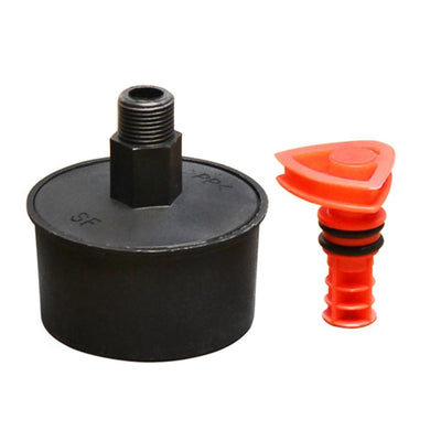 Horizontal 6 GAL Gallon Air Compressor Tank Wheels Oil Luped 2 HP Motor 115 PSI